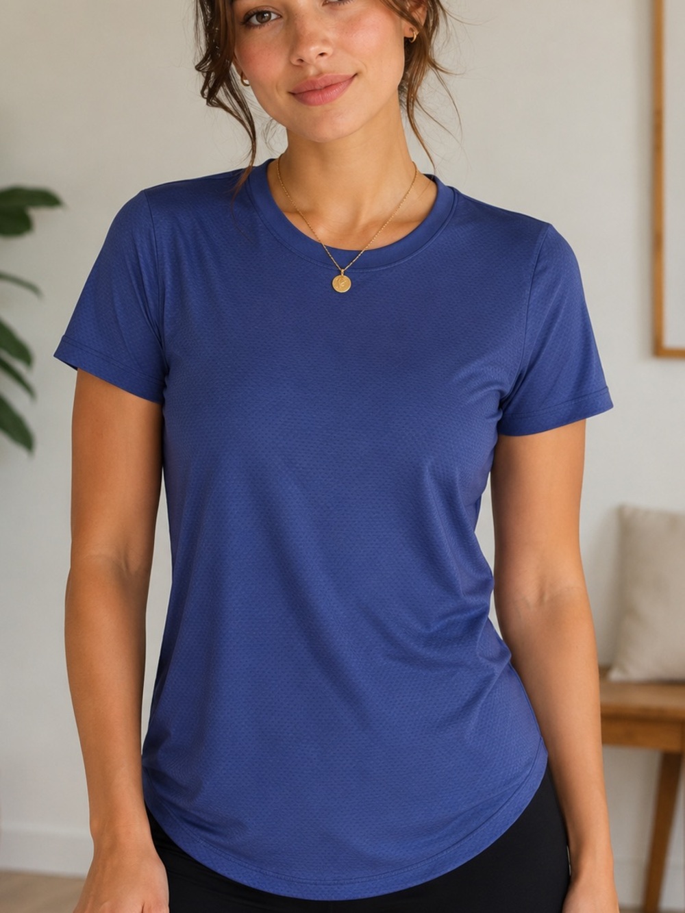 DSG Short Sleeve Crewneck Tee in Blue